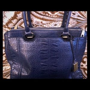 NWOT Liz Claireborne Laptop Tote Navy Blue